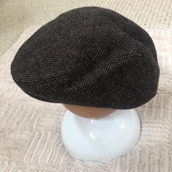 Flat cap 100% pure wool Size 7- 7 1/8 Medium - Picture 5 of 16